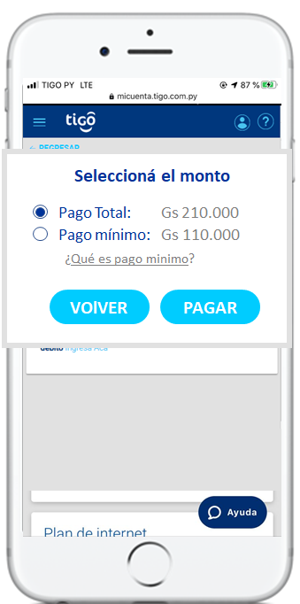 pago minimo tigo