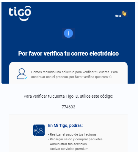 Correo de outlet voz tigo paraguay